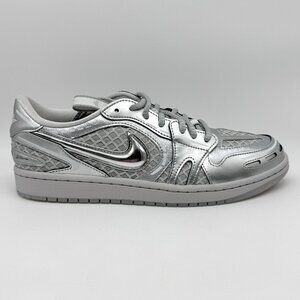 Air Jordan 1 Low Womens Method of Make V3 Silver Sz 10 New Shoes HQ2186-002